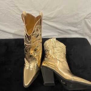Billini Gold Metallic  Boots